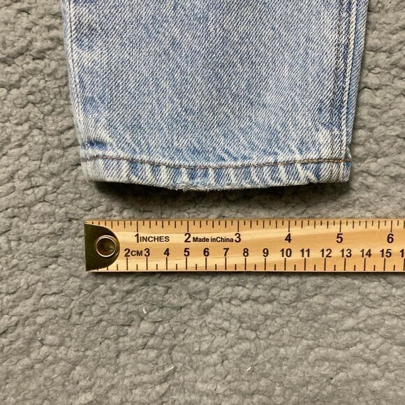 American Eagle Mom Jean Light Wash Size 00 - Picture 4 of 8